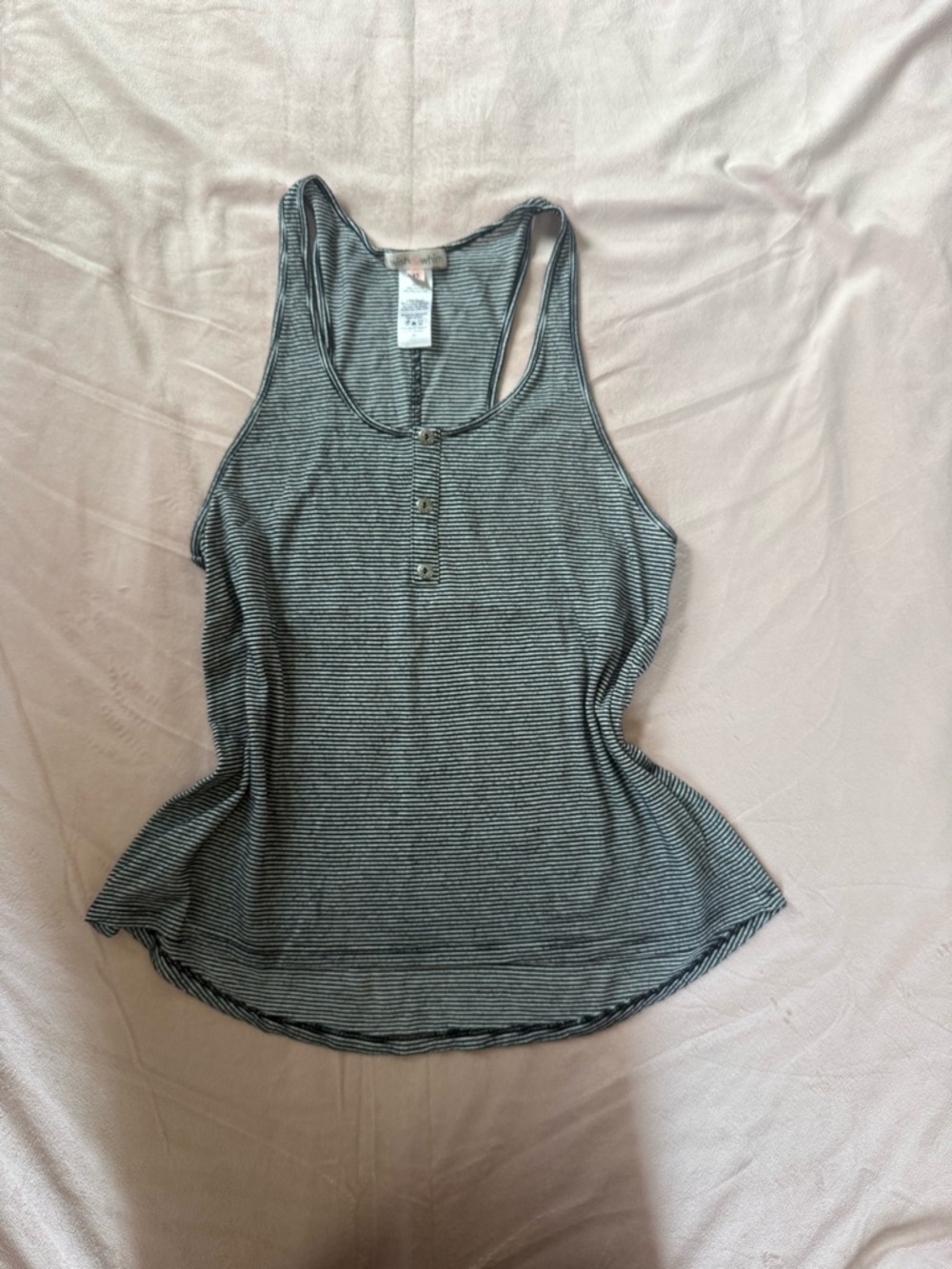Striped tank top